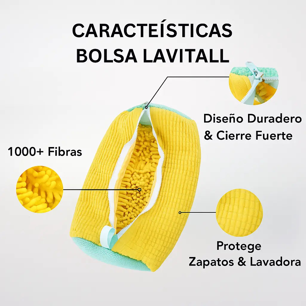 Lavitall™ - Bolsa Protectora para Lavar Zapatos